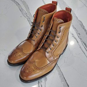 Dalton Wingtip Dress Boots in Walnut size 10.5 EEE